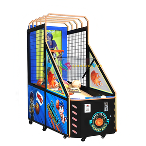 Machine de tir d'arcade de basket-ball de rue à monnayeur avec interface en anglais 110V/220V, couleur personnalisable - Product Image 2