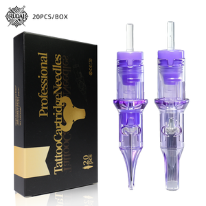 Agujas para Cartuchos de Tatuaje RUDAI, 20 Piezas, Tipo 01 03 05, Especificación <span class=keywords><strong>RL</strong></span> RS RM M1, Aguja para Tatuaje, Caja Esterilizada con Certificación CE - Product Image 1