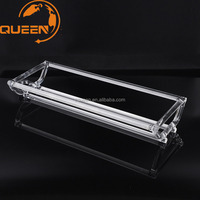Tube double en verre de quartz clair avec services de soudage et de découpe, pureté 99,99 %, translucide