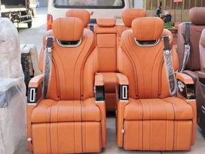 Nouveau siège de véhicule de luxe pour caravane, fabriqué en Chine, avec commande électrique à huit directions et écran tactile pour GMC Sprinter - Product Image 2