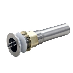 Desagüe de fregadero de acero inoxidable de 2.8 pulgadas con conexión por compresión, diseño moderno, fácil instalación para grifo de lavabo - Product Image 4