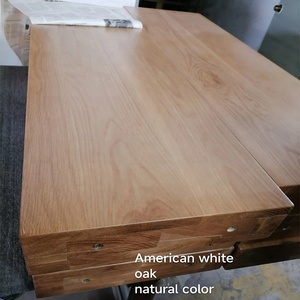 Wholesale Natural Stair Parts Solid Timber Stair Treads American Oak Stair <strong>Steps</strong> - Product Image 4