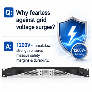 Amplificateur de puissance numérique TDG435 FCC CE ROHS 110V-240V SiC Carbure de silicium 4 canaux 4*3500W 8Ω, 4*5600W 4Ω, 4*7280W 2Ω - Product Image 3