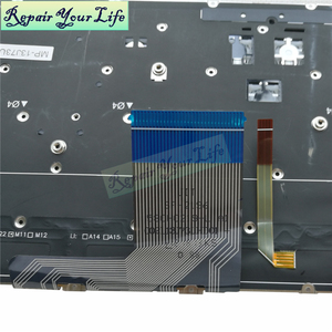 Tastiera di Ricambio Argento per Laptop <span class=keywords><strong>HP</strong></span> Spectre 13-3000/13t-3000 743897-001 Layout US/UK con Retroilluminazione - Product Image 4