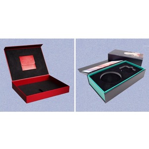 Foldable <b>book</b> shaped cardboard flip magnetic storage gift <b>box</b>, customizable according to needs - Product Image 4