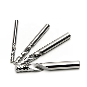 Joseph única flauta Carbide End Mill revestido espiral <span class=keywords><strong>Router</strong></span> <span class=keywords><strong>Bits</strong></span> customizável CNC ferramentas fresadora para madeira - Product Image 6