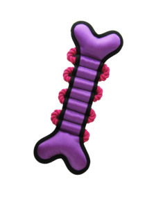 Juguete Masticable Ecológico para Perros, Cuerda Resistente con Forma de Hueso de 33 cm, Producto Popular para Mascotas Hecho de Tela Oxford, <span class=keywords><strong>Material</strong></span> de Madera/Plástico para Jugar - Product Image 2