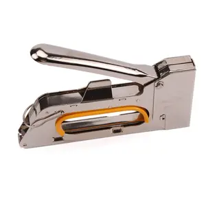 Heavy-duty Steel Staple Gun Hardware Tool Nail Gun Staples for Material Repair Carpentry Decoration