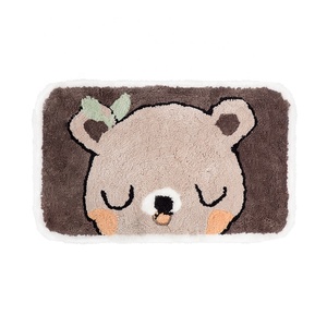 Hot Selling Polyester <strong>Mat</strong> Anti Slip Cartoon Area Rugs Soft <strong>Bedroom</strong> <strong>Mat</strong> Non-slip Rug Tufted Area Rug Bath <strong>Mat</strong> - Product Image 2
