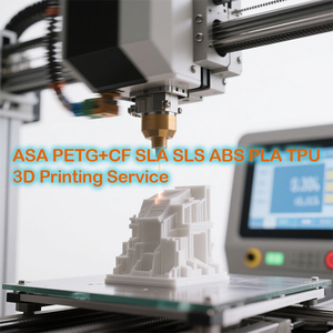 ABS modèle personnalisé produit CNC prototype rapide en plastique pièces acryliques ASA PETG + CF SLA SLS ABS PLA TPU Service d'impression 3D - Product Image 2