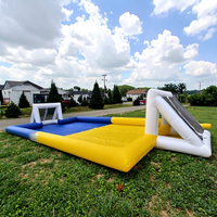 40ft New Leap Terrain gonflable savonneux Jeux de sport Terrain de football Football Castle Play Center