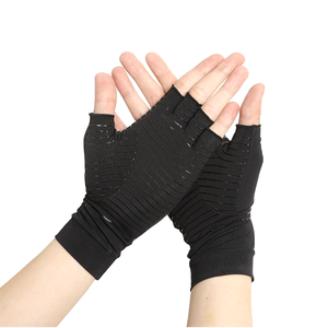 <b>Half</b> Finger Touch Screen Anti <b>Slip</b> Fitness Gloves Tight Compression Joints Polyester Wear Resistant Training Sports Hand wear - Product Image 2