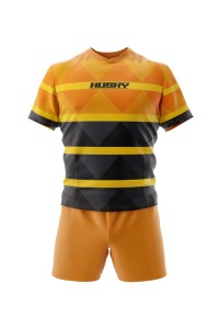 Uniforme de Rugby Personalizado de Diseño Nuevo 2026, Uniforme de Rugby Profesional Unisex para Equipos, Jersey y Pantalones Cortos Sublimados OEM - Product Image 4