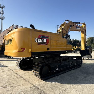 Excavatrice sur chenilles d'occasion 37,5 tonnes, moteur Isuzu, durable, SANY SY375H pour l'exploitation minière/les travaux de construction lourds, vente chaude, 365h - Product Image 4