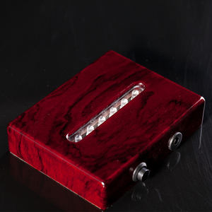 Rettangolo pianoforte ciliegia finitura laccata in legno 6 luci portabottiglie per spumante espositore decorazione da tavolo - Product Image 6