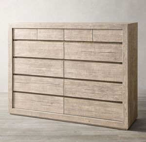 Armoire à seaux en bois massif de style rural américain, commode de chambre, simple, classique, pour villa, meubles personnalisables - Product Image 4