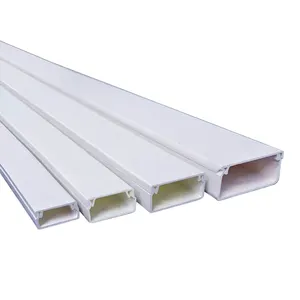 Custom Sizes Heat Resistant White Plastic Raceway Fireproof PVC Electric Cable Tray