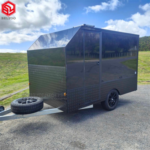 Prix usine Chien Toilettage Fibre <span class=keywords><strong>De</strong></span> Verre Mobile Camper Pet Toilettage Concession Remorque - Product Image 1