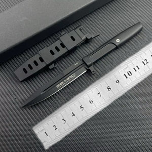 Coltello da Caccia e Campeggio a Lama Fissa in Acciaio Inossidabile Facile da Usare con Manico in Plastica Personalizzabile Supporto OEM - Product Image 6