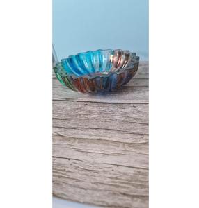 Cuenco Decorativo de Resina Hecho a Mano, Plato de Joyería de Arte Epóxico, Porta Objetos, Decoración Moderna y Colorida para el Hogar, Idea de Regalo Única - Product Image 6