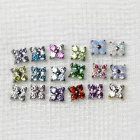 G23 Titanium Alloy Plant Vierklaverblad Mini Stud Oorbellen voor oorcartilage, flat-bottom lip piercing