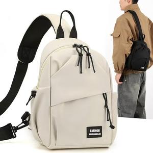 THK0467กระเป๋าคาดอกขนาดใหญ่ของผู้ชาย, กระเป๋าสะพายข้างกระเป๋าสะพายไหล่เดี่ยวยอดนิยมและอเนกประสงค์ - Product Image 1