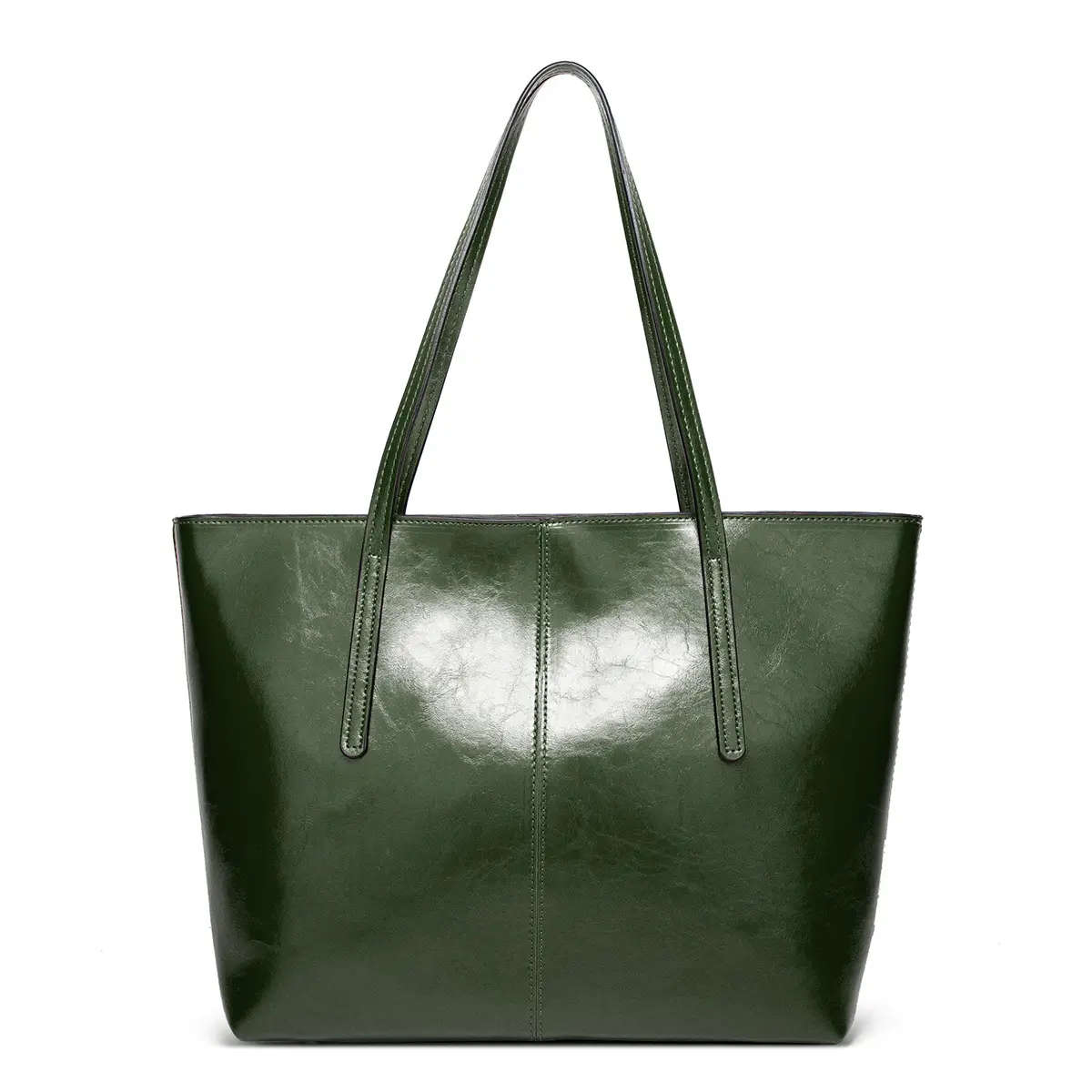 Großraum-Handtaschen für Damen Kunstleder Damen-Schultertaschen Handtaschen große Tragetaschen