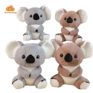 Fabbrica diretta mini soffice koala grigio peluche farciti giocattoli di peluche su misura piccola bambola di peluche per bambini