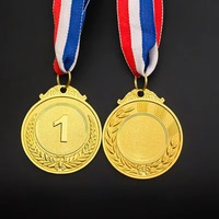 Juego de medallas de competición de oro, plata y bronce 1er 2 ° 3 ° lugar Premios para niños Actividades deportivas escolares Premios de recompensa para estudiantes