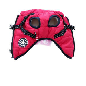 कस्टम नई डिजाइन कुत्ते Apparels सर्दियों निविड़ अंधकार पालतू कुत्ते कोट कपड़े के साथ जिपर - Product Image 2