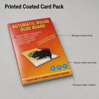 Piège à colle pour rats direct usine, planche adhésive puissante pour souris, attrape-rongeurs en carton collant, contrôle des rongeurs, impression personnalisée pour la vente au détail