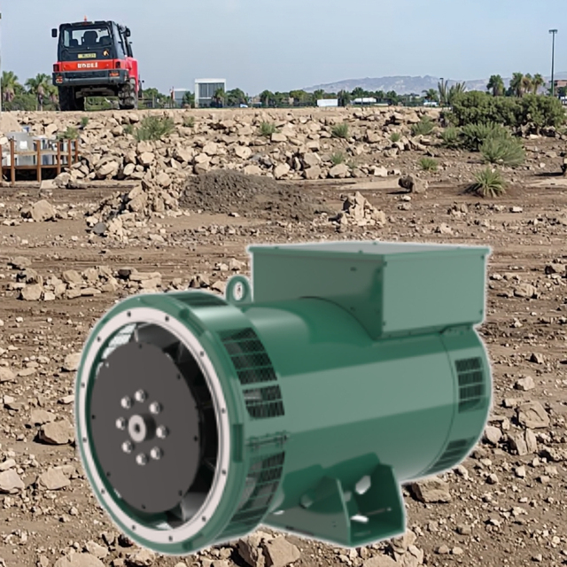 Stamford Single-Phase Brushless Alternator Auto Start Diesel Generators Models 15kva 500kva IP23 Protection 220V-480V