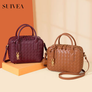 Nueva Europa y los Estados Unidos Bolso trenzado retro Bolsos de mujer franceses de alta calidad Bolsos de mujer de moda Marcas al por mayor - Product Image 4