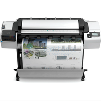Impresora/Plotter de Inyección de Tinta de Formato Grande Reacondicionada, Tamaño B0, 44'', para HP T2300, con Función de Escaneo, para Carteles Publicitarios, CAD, Usada