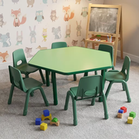 Meubles d'école maternelle, bureau et chaise réglables en hauteur pour enfants, bureau et chaise d'étude pour enfants