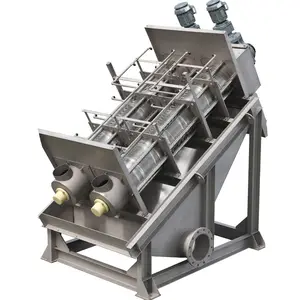 Manure dewatering Sludge dewatering machine screw press for Sewage Treatment Plant Organic waste treatment