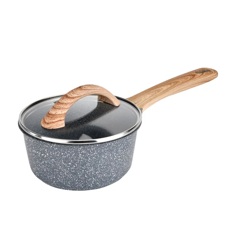 High Quality home Kitchen Utensils Cooking Pan Nonstick Aluminum Cookware Sauce Pan
