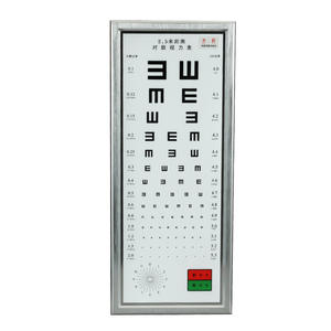 Caja de luz Wenbang Vision Chart de 2.5m, delgada, con fuente de luz estable para pruebas de refracción y examen de agudeza visual. - Product Image 1
