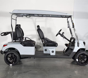 Nouveau modèle 2025 de voiturette de golf touristique 3-4 places, autonomie 50-70 km, faible bruit, vitesse 30-50 km/h, certifiée EEC/CE, pour pente de 10-15 degrés, électrique - Product Image 4