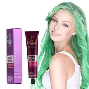 Toptan yüksek kalite düşük amonyak profesyonel Salon boyama Anti alerji saç rengi kremi