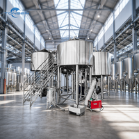 Équipement complet de brassage de bière Tonsen 500L-5000L, système de brasserie clé en main, machine en acier inoxydable 304 pour brasserie commerciale