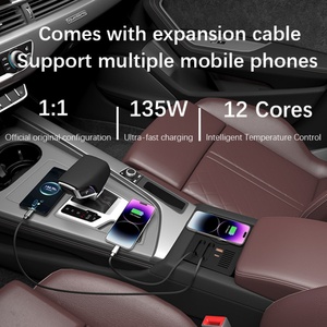 2017-2025 Car Modification Car <b>Charger</b> Wireless Charging Wired Fast Charging Docking Station for Audi A4L/A5/S6/S4/RS5/RS4 - Product Image 4