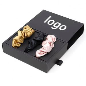 Élastiques à cheveux personnalisés en soie de mûrier 100% 16 Momme pour femmes - Product Image 2