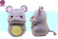 Grosir Mouse 8 inci Custom boneka hewan desain asli PP katun penghilang stres Super lembut mewah 'Animal Crossing'