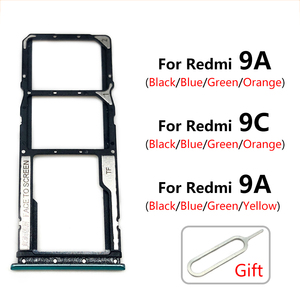 Bandeja para Tarjeta SIM de Teléfono Móvil al por Mayor, Bandeja Dual SIM + Bandeja para Tarjeta Micro SD para Xiaomi <span class=keywords><strong>Redmi</strong></span> <span class=keywords><strong>9A</strong></span> 9C 9T, Soporte para Lector de SIM, Ranura para Tarjeta - Product Image 2