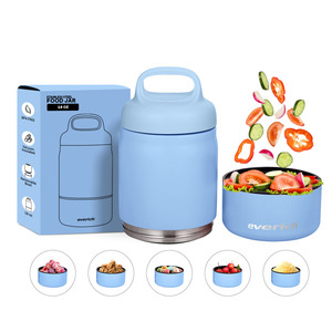 Recipiente Térmico Everich de Acero Inoxidable de 18 oz, Aislado al Vacío con Recipiente Extraíble, para Almuerzo, Viajes y Preparación de Comidas - Product Image 2