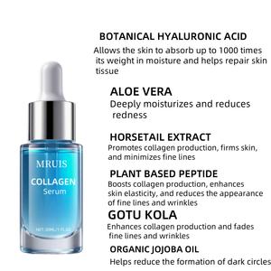 Kollajen Serum kırışıklıkları azaltır cildi sıkılaştırır ve hassas ciltler için güvenli bir şekilde Aclean formülü ile Vegan cilt bakımını iyileştirir - Product Image 2
