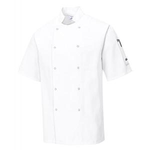 PORTWEST - C733WHRXXL Chaqueta blanca de chefs de Cumbry-EAN 5036108153480 CHEFS AND FOOD INDUSTRY WORKWEAR - Product Image 1