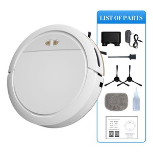 Robot Aspirador Inteligente, <span class=keywords><strong>Limpieza</strong></span> y Fregado Todo en Uno, USB, Succión <span class=keywords><strong>de</strong></span> 2000 Pa, Control por Voz WiFi, Recarga Automática, Uso Doméstico - Product Image 5