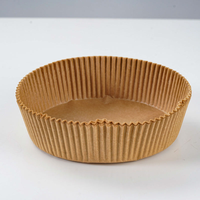Papiers de cuisson antiadhésifs double face écologiques résistants à la chaleur pour friteuse à air, imperméables à la graisse et à l'eau, pour gâteaux et pains